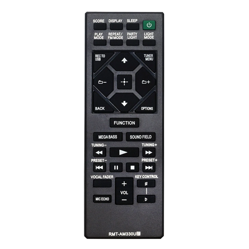 Nova substituição RMT-AM330U para sony hi-fi sistema de áudio doméstico controle remoto RMT-AM220U MHC-V50 MHC-M20 MHC-V21 MHC-V77W fernbedie