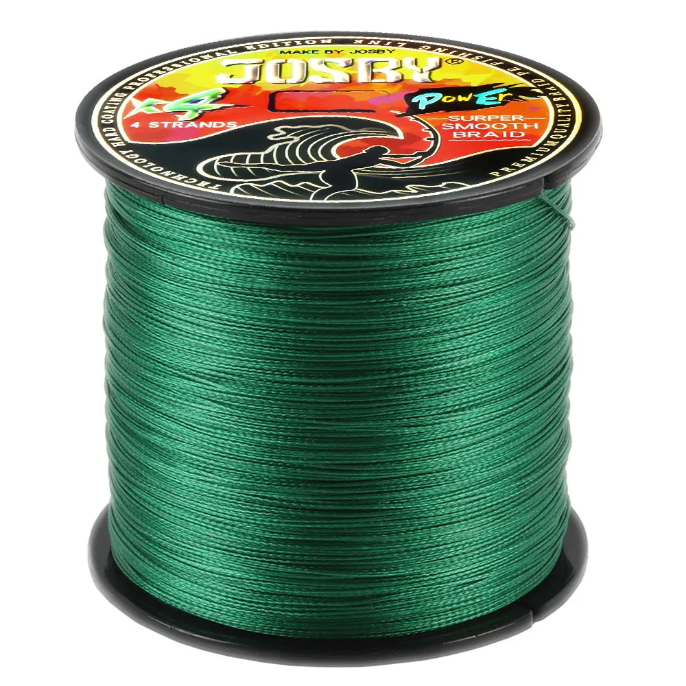 JOSBY New 8 Strands PE Briad Fishing Line 1000M 500M 300M 100M Japan Multifilament Wire Carp Tool