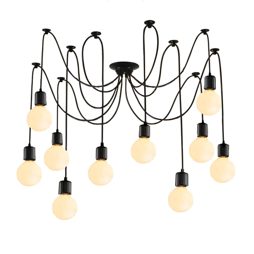 post modern wire line pendant lights loft restaurant dining room bedroom study lighting black lamps living room hanging lights