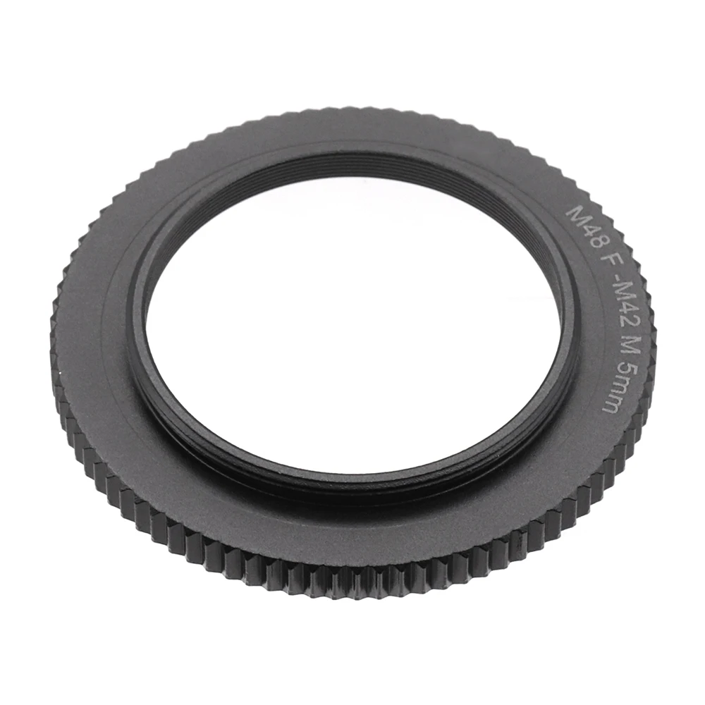 M48x0.75 إلى M42x0.75 تلسكوب محول حلقة الألومنيوم ل تلسكوب فلكي سمك 5 مللي متر/6 مللي متر/7 مللي متر/8 مللي متر