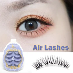 ICYCHEER 3 Pairs 3D Makeup Fake Eyelashes 3D Lashes False Eyelash Natural Long Handmade  maquiagem Clear Band