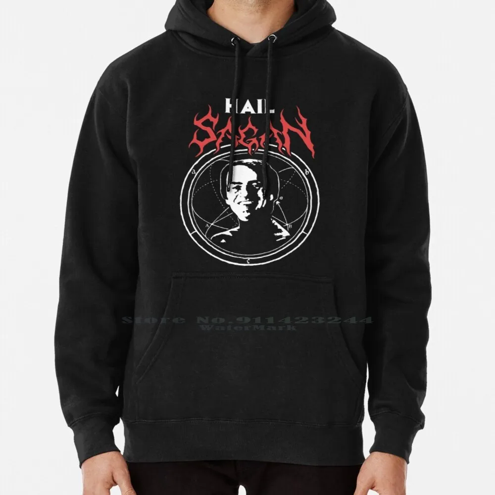 Hail Sagan Hoodie Sweater 6xl Cotton Cosmos Carl Sagan Hail Sagan Atheism Astronomy Nerd Geek Atheist Weed Science Tv Pop