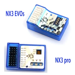 Kontroler lotu NX3 żyroskop 3D stabilizator równowagi płyta kontrolera Fly dla samolotu RC Airplan o stałym skrzydle