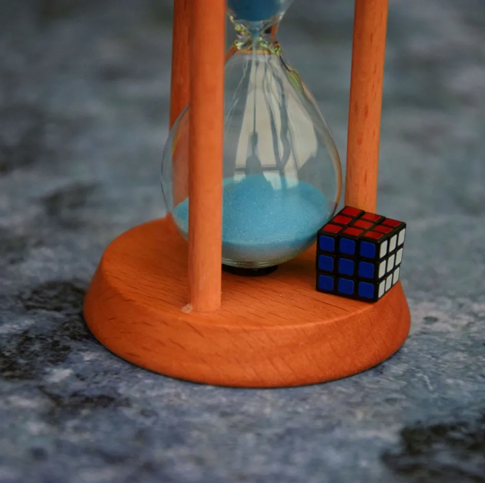 Cubelab 1 cm Mini-Zauberwürfel, winzig, 3 x 3 professionell, 1 cm Geschwindigkeitswürfel, Zauberwürfel, Puzzle, Blau, Rosa, Schwarz, Spielzeug für Kinder, Kinder, Geschenk – Detail 11