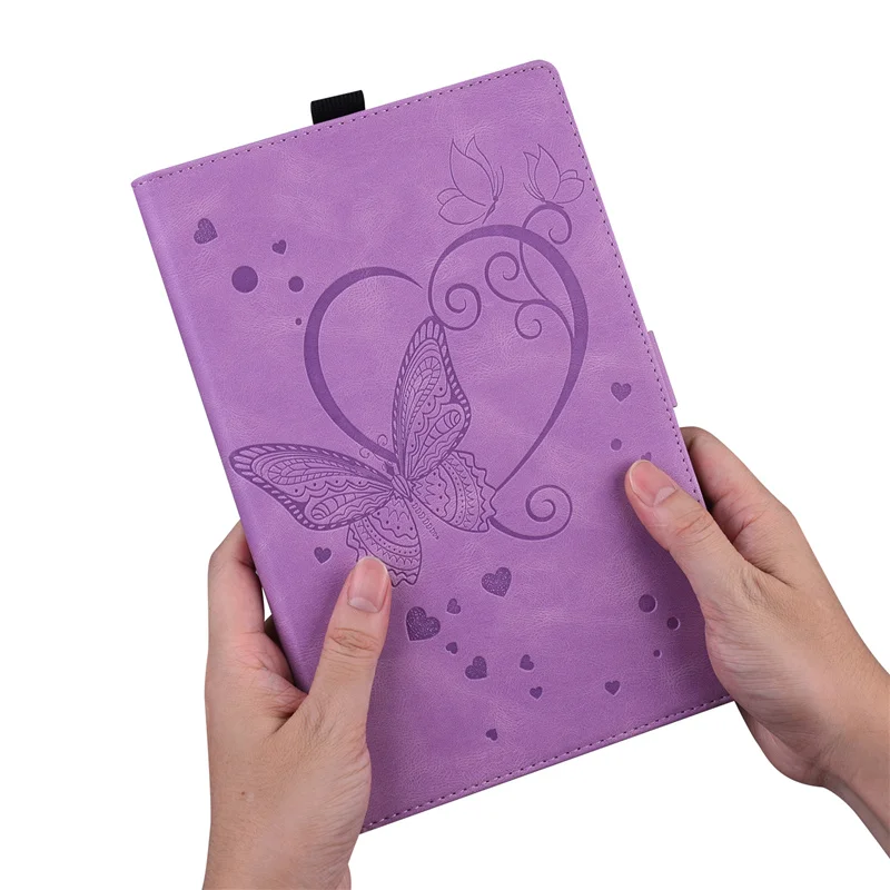 Tablet Cover for Xiaomi MiPad 5 Pro Mipad5 11" Emboss Butterfly for Xiaomi Mi Pad5 Pro Mi Pad 5 Pro 2021 Tablet Case Coque Funda