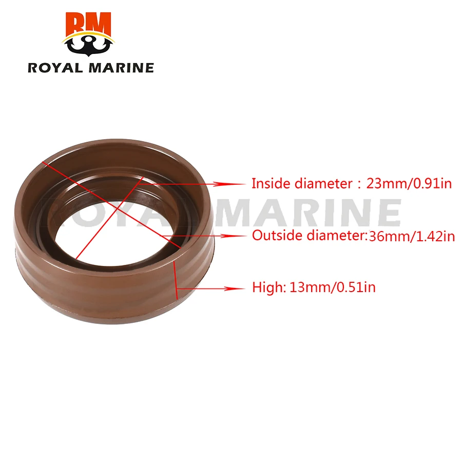 93110-23M00 Oil Seal s-type part Replaces For Yamaha 9.9HP 13.5HP 15HP Outboard Engine parts,Parsun,Hidea engine parts