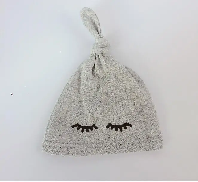 brand newborn baby sleeping cap hat Kids children\'s eye girl Hat Boy Cap cotton Beanie bonnet toddler Babies accessories newborn