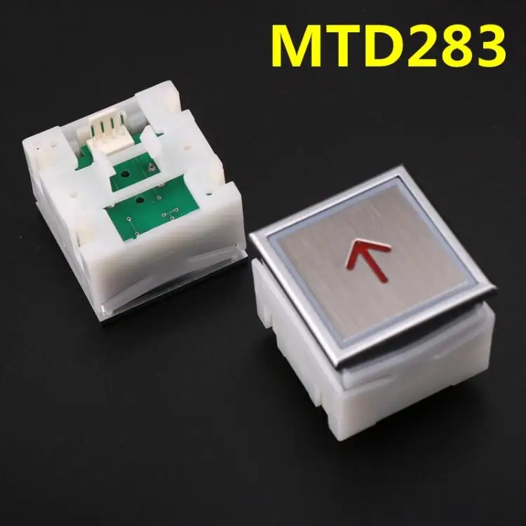 四角い押しボタン,エレベーター部品,リフトアクセサリー,mtd280,バッチあたり5個