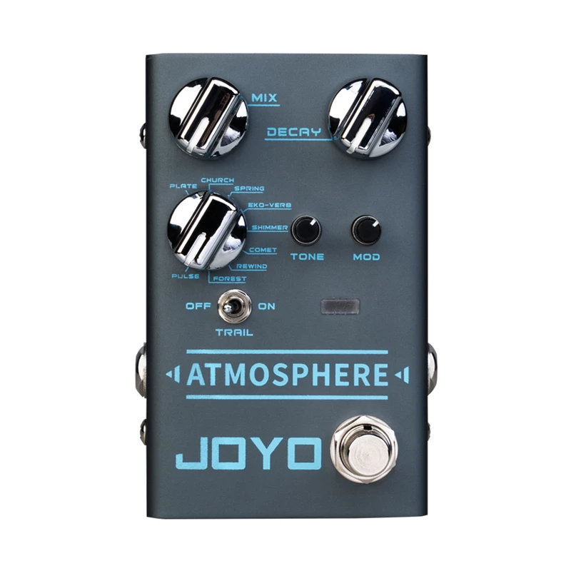 

JOYO R-14 Atmosphere Reverb Pedal Multi Effect Pedal for Electric Guitar Bass Digital Reverb Pedal PLATE CHURCH SPRING COMET