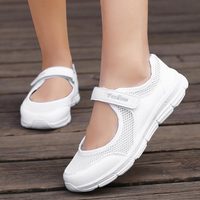 High Size Summer Soft Sports Sneakers Woman Sport Shoes Ladies Running Shoes Women's White Sports Shoes Walk Women Runners D-443