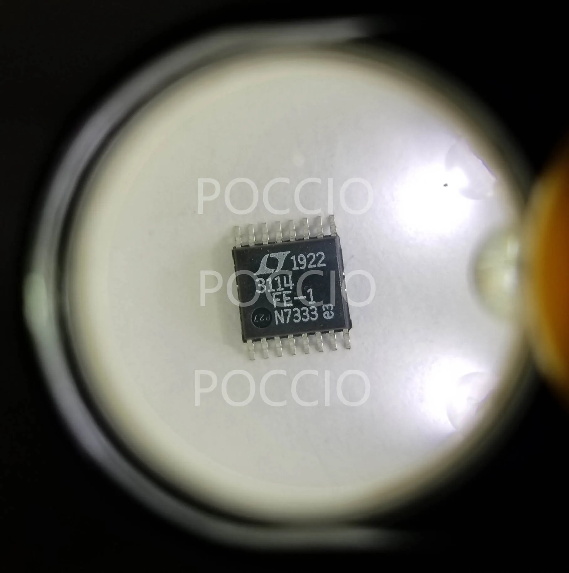 Convertidor sincrónico Buck-Boost DC/DC con corriente de salida programable, LTC3114EFE-1, LTC3114IFE-1, LTC3114 - 40V, 1A, LTC3114HFE-1