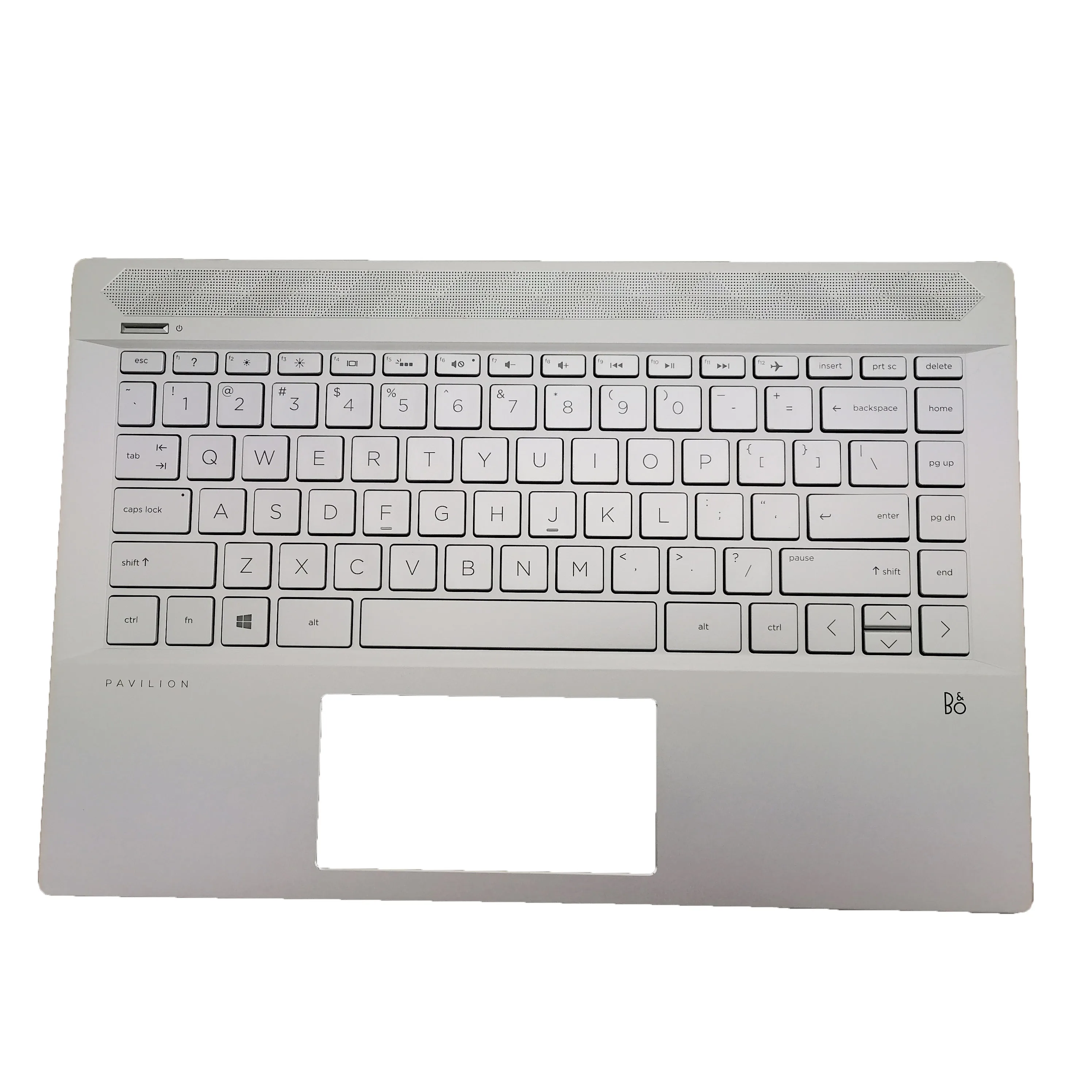 

NEW For HP Pavilion 14-CE Series 14-CE0027TX Laptop Palmrest Top Case With Backlit US Keyboard Silvery