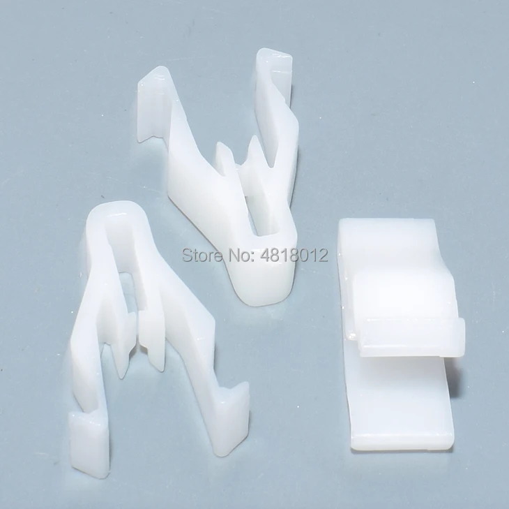 worldgolden 10pcs auto plastic fasteners Instrument Panel Retaining Clip for Mitsubishi MQ907568,Mazda S47P-64-345(S47P64345)