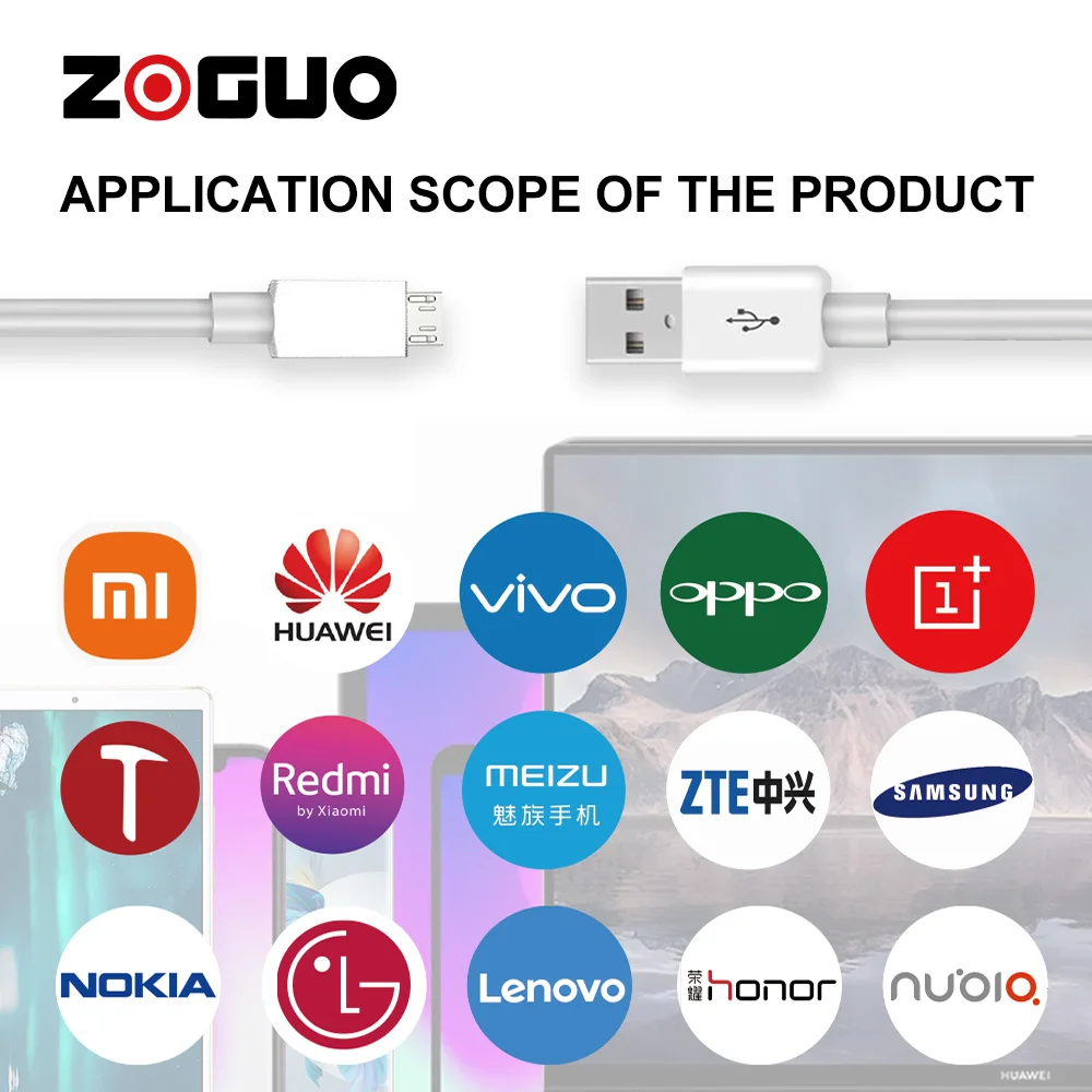 Micro usb para usb um macho para cabo de dados android masculino para huawei, xiaomi, mp3, mp4, samsung 2a usb cabo de carregamento