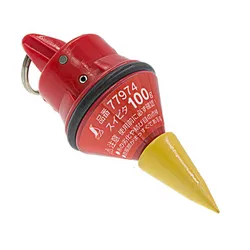 SHINWA Penguin Quick Stop Wire Hammer Plumb Bob 77974 SeriesHighly Visible Rubber Cover Anti-scratching Design with Damper 1PCS