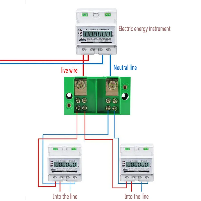 2 in 2/4/6/8/12/18/32 Out  Junction Box Wiring socket Line Bank For Electrical Box Wire Connector Splitter Terminal Wiring box