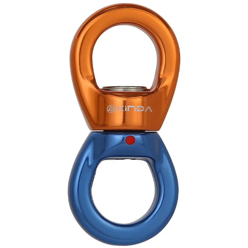 XINDA Professional Outdoor Rock Climbing Universal Wheel Fixing Device Rotary Connector High Altitude Top Yoga Universal Ring