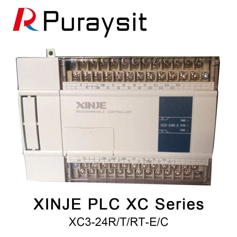 

Puraysit XINJE XC3 Series PLC XC3-24R-E XC3-24T-E XC3-24RT-E-C XC3-24R-C XC3-24T-C