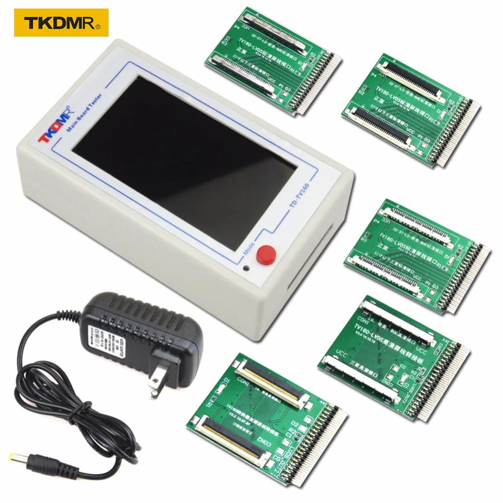 TKDMR TV160 Generation of LVDS Turn VGA Mainboard Converter With The Display LCD/LED TV Motherboard Tester Converter Tool