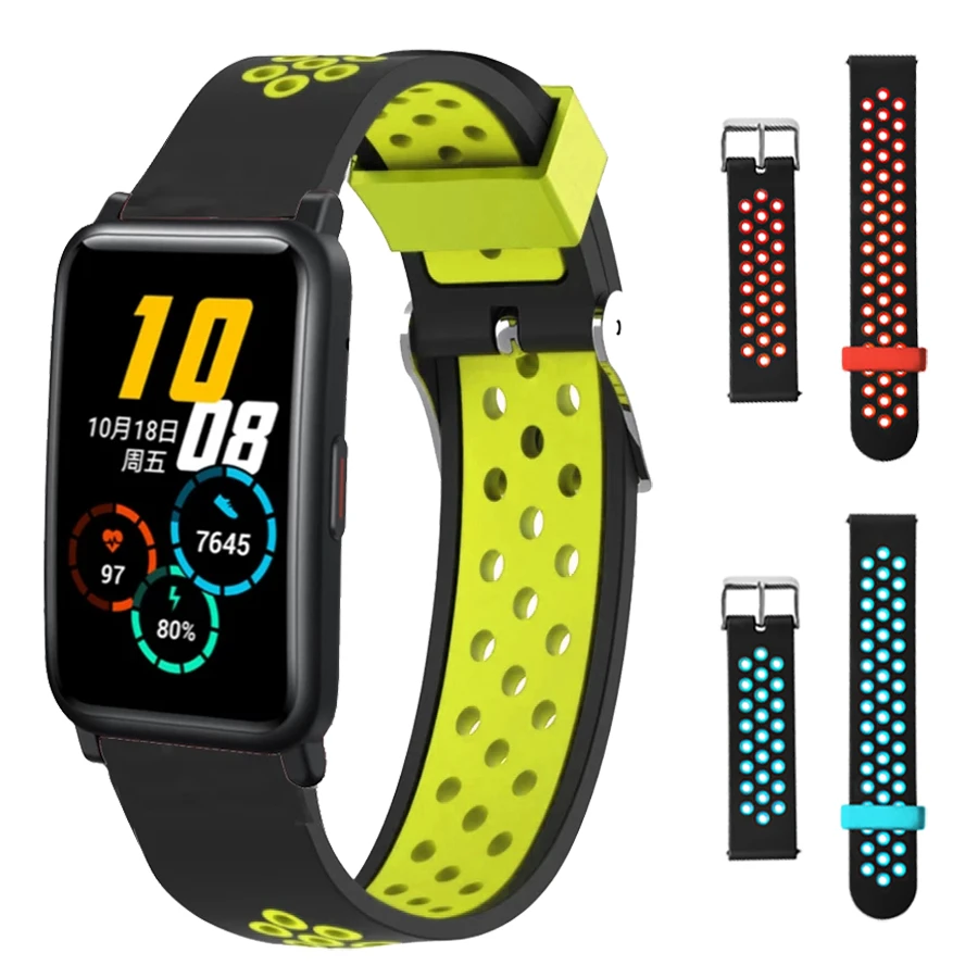 Silikon Tali untuk Kehormatan Watch ES Band Pengganti untuk Kehormatan Menonton Ialah Gelang Gelang Sabuk Aksesoris