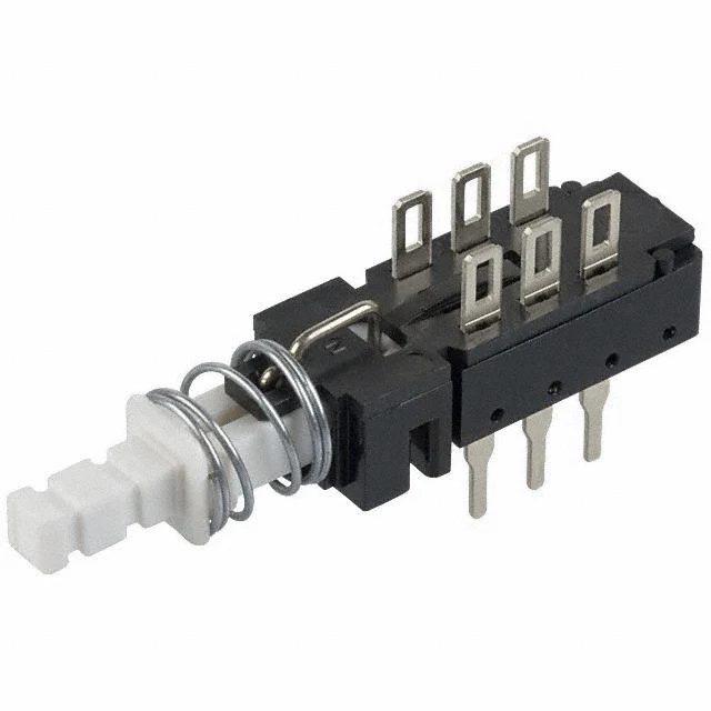 

2pcs F2UEE [SWITCH PUSH DPDT 0.5A 125V]
