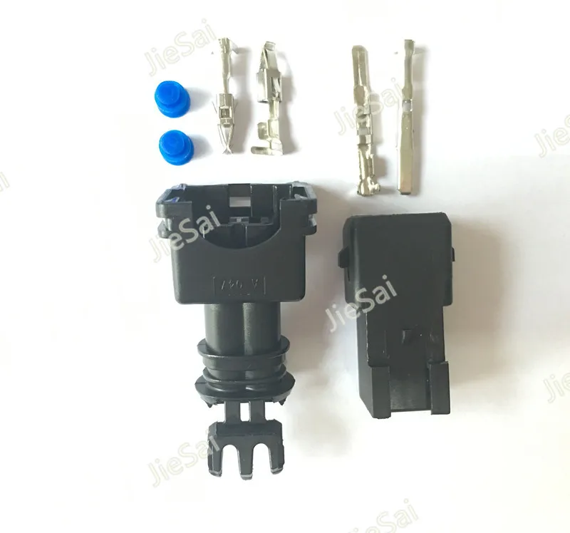 2 Pin EV1 282189-1 282762-1 Car Waterproof Automotive Connector Female Male Auto Fuel Injector Spray Nozzle Connecctor