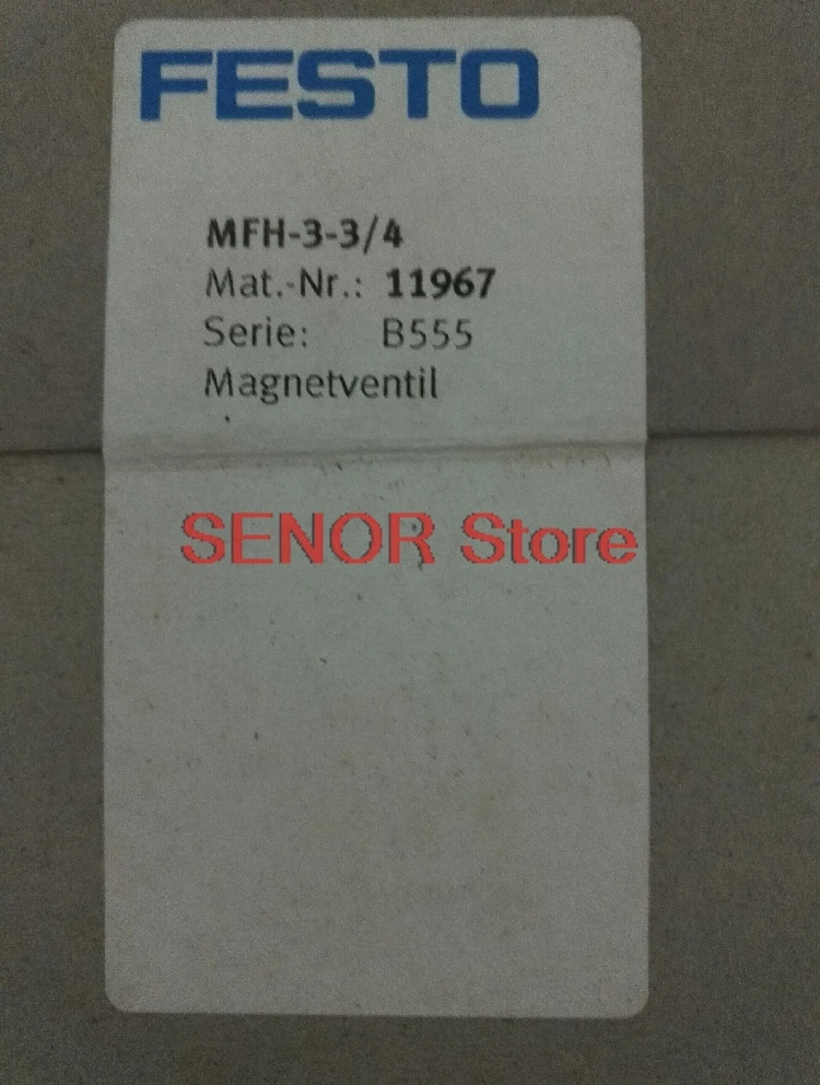 

Brand new original solenoid valve MFH-3-3/4 11967 without coil