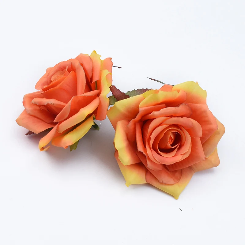 5/10 Stück Großhandel Künstliche Blumen Rosen Mehrfarbige Pflanzen Hochzeit Scrapbooking Hintergrund Heim Zimmer Tisch Dekoration DIY Geschenkbox – Detail 15