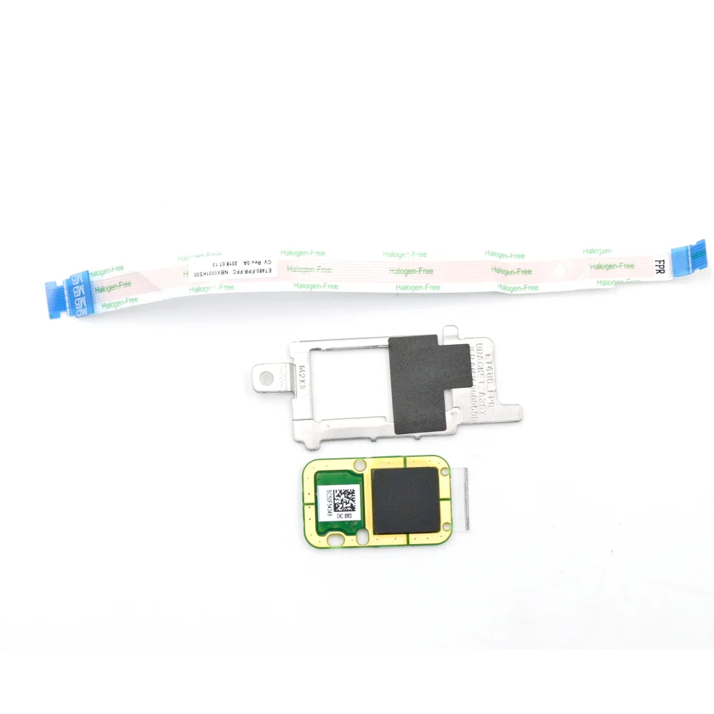 Original For Lenovo Thinkpad T480 Fingerprint with cable and bracket FRU:01YR508