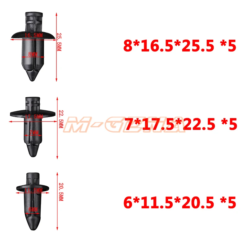 Kit de tornillos de carenado de aluminio para motocicleta, accesorios para BMW R1200S, R1200ST, R1150RT, F650CS, R1100S, R1150R, S1000RR, 186 Uds.