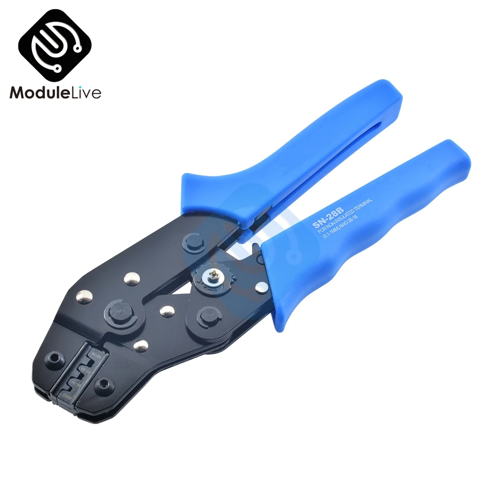 F85 SN-28B Pin Crimping Tool 2.54mm 3.96mm 28-18AWG Crimper 0.1-1.0mm2 For Dupont Wire 2.54 mm Eletronic Kit