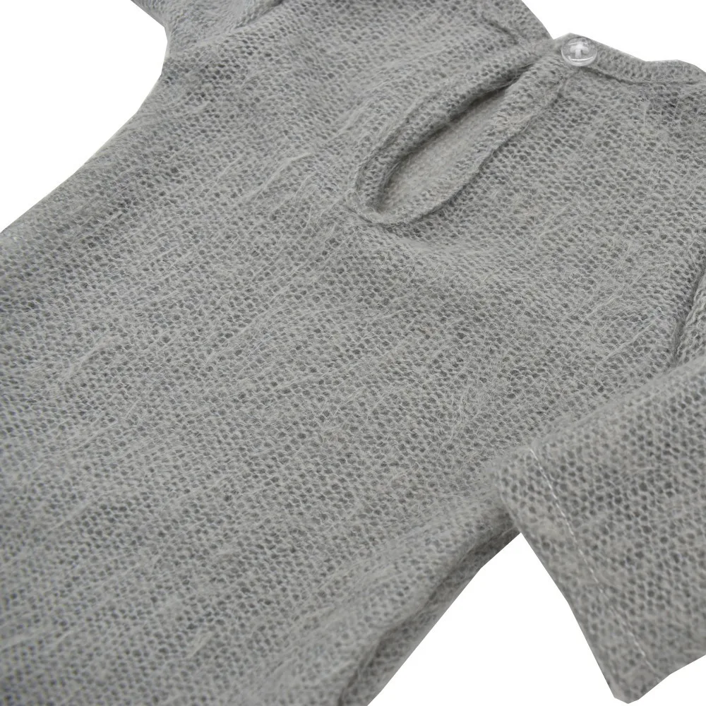 Newborn Boy Girl Knitted Wool Romper Newborn Photography Props Baby Bodysuits Outfit Photography Studio Shoot Accessories