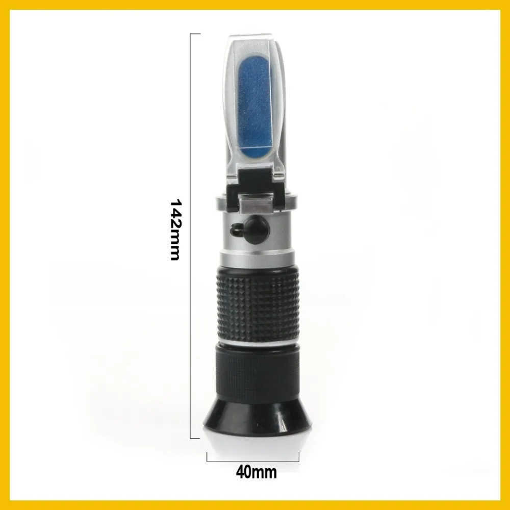 RZ High concentration Brix Refractometer 0~90% Honey Bees Sugar Food Beverages ATC Content Beekeeping RZ117 Meter Tool