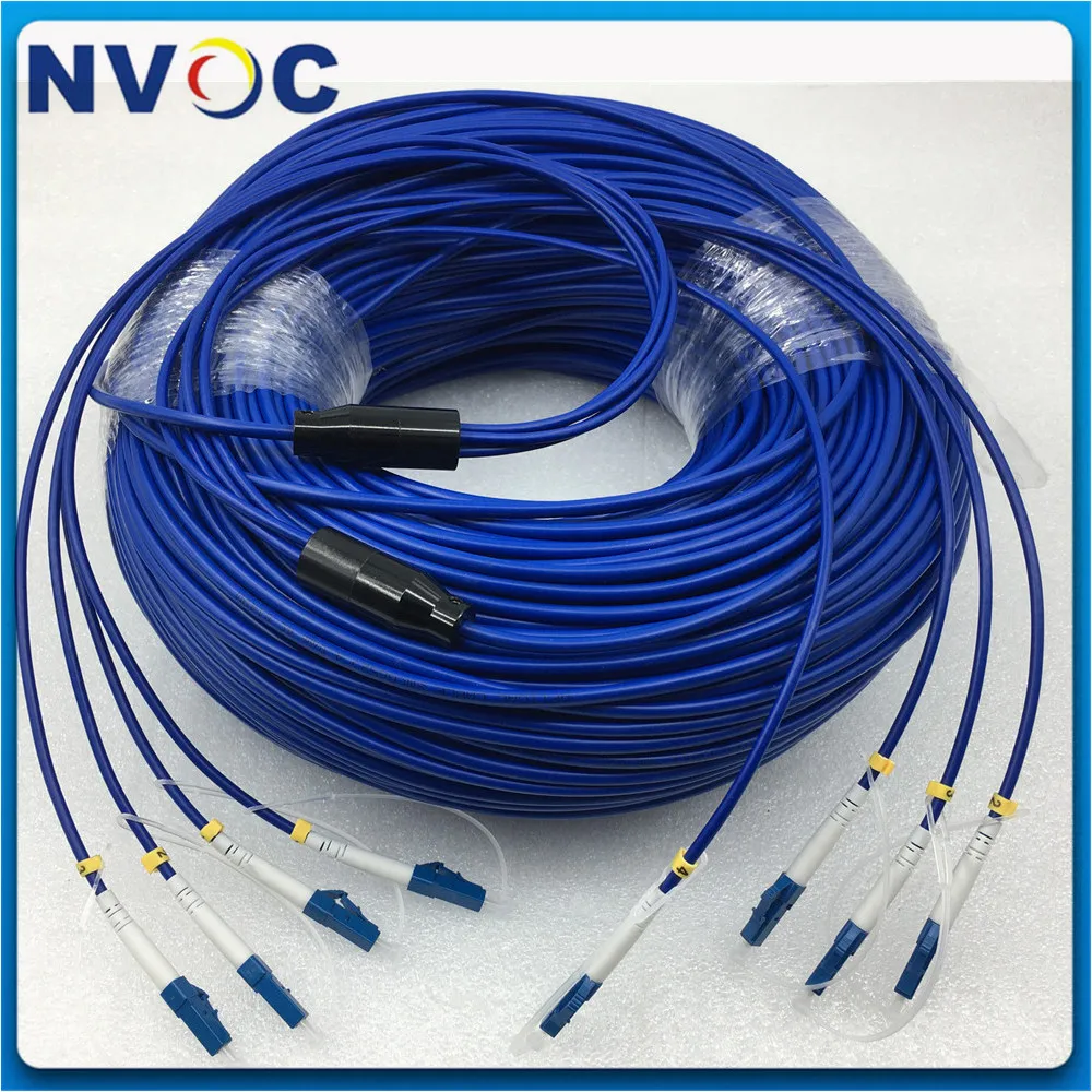 

200M 250M 300M 4Core SM G652D,4.0mm,LCUPC-LC/UPC Armored LC ST FC SCUPC 4C Gopher Protected Fiber Cable Patch Cord