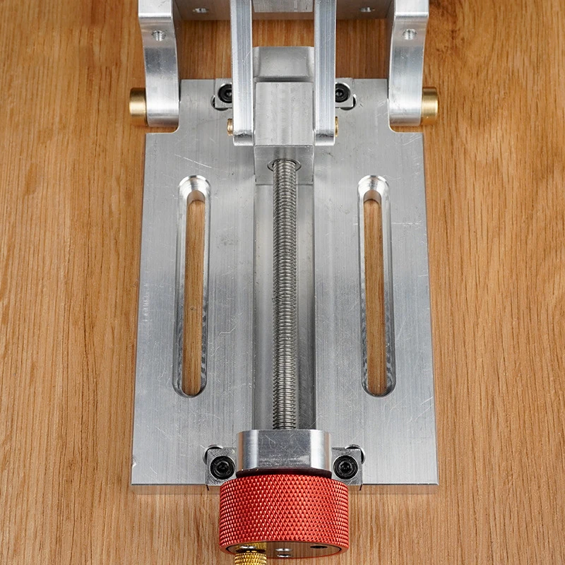 Adjustable angle drilling platform Aluminum alloy drilling locator Woodworking drilling aids Lathe drilling platform
