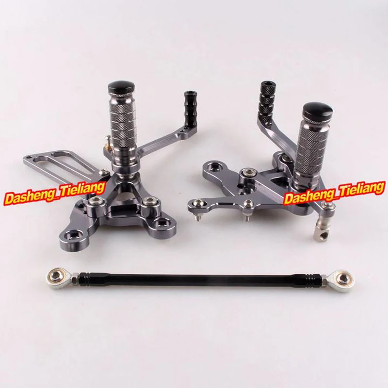 Motorcycle Adjustable Foot Pegs Rear Set Footrests For Honda  CBR900 1993-1999 Accessory Parts