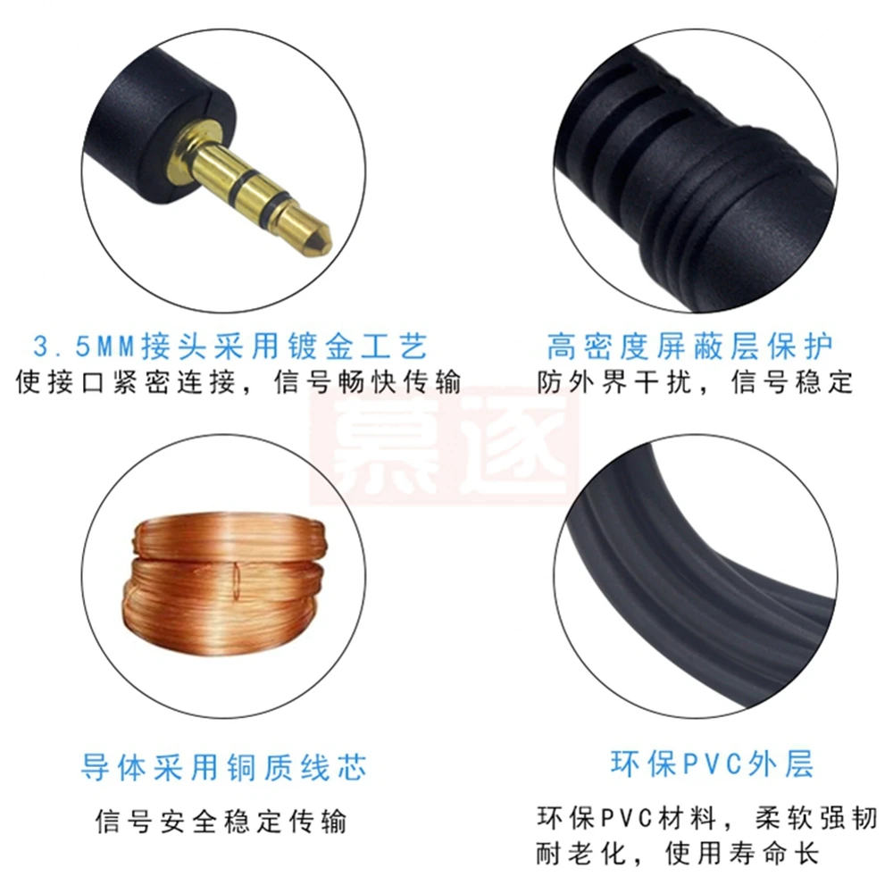 New 1.5/3/5/10/15m Jack 3.5mm Audio Cable Male Stereo AUX Cable M/M Headphone Cord for iPhone Car Speaker Earphone MP3/4