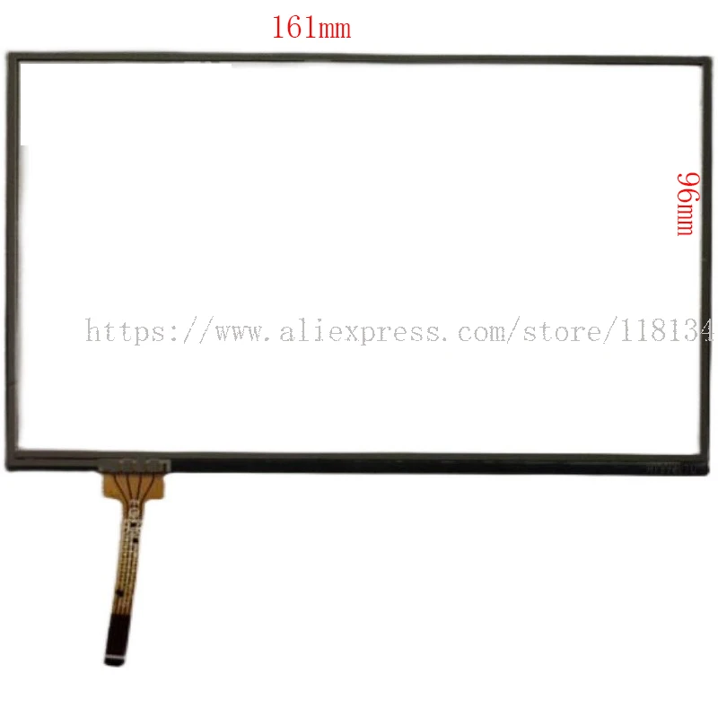 

New 7inch 161*96 Touch panel for 4 lins KDT-4131 Touch Screen glass Touch Panel