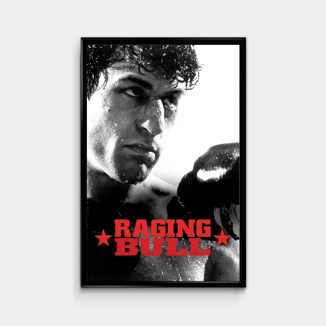 Raging Bull Movie Poster (1980) Canvas Print Home Wall Painting Decoration (No Frame)