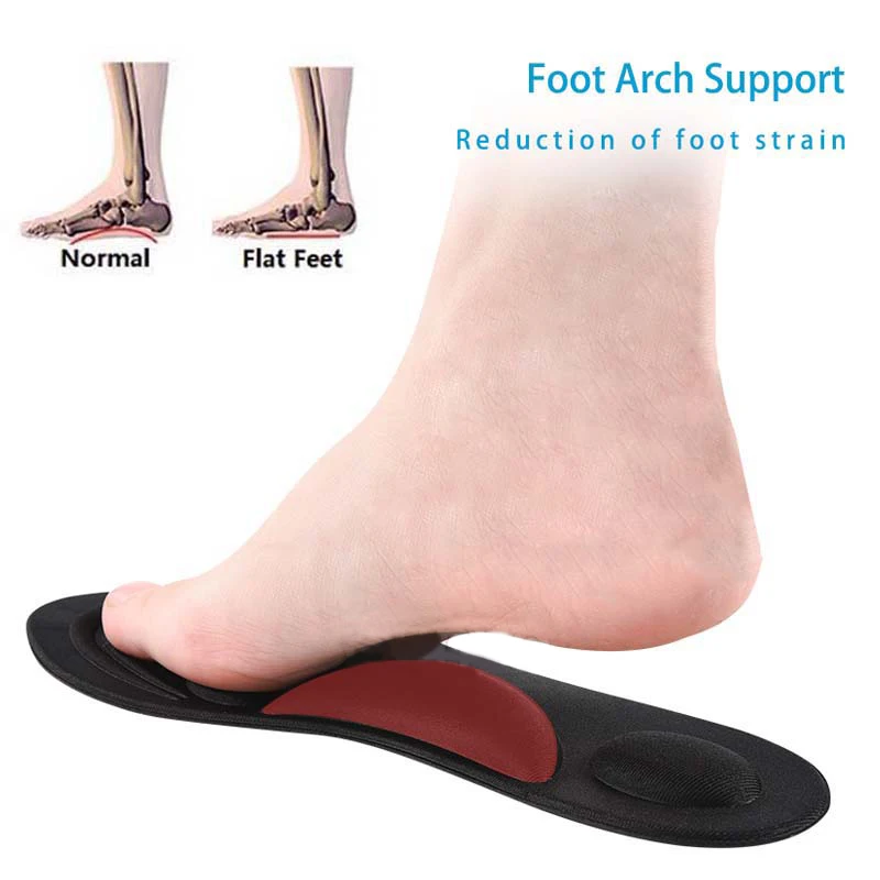 Mút Chỉnh Hình Lót Đế Dẹt Cho Bàn Chân Hỗ Trợ Fascitis Plantar Miếng Lót Giày Dành Cho Nữ Chân Thể Thao Đế Lót Cách Nhiệt