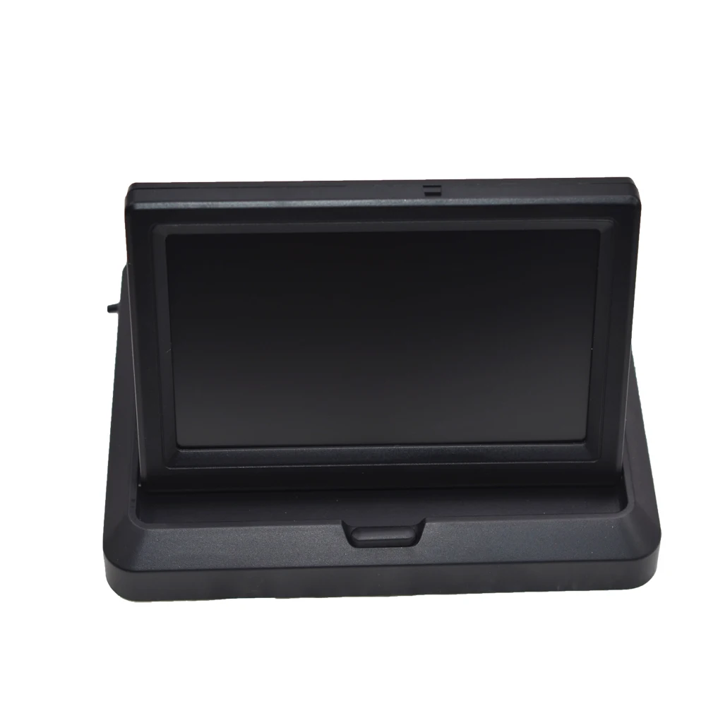 Car Rear View Camera or with Monitor 5 Inch 800*480 TFT LCD Foldable Reverse Parking And 12 LED Night Vision