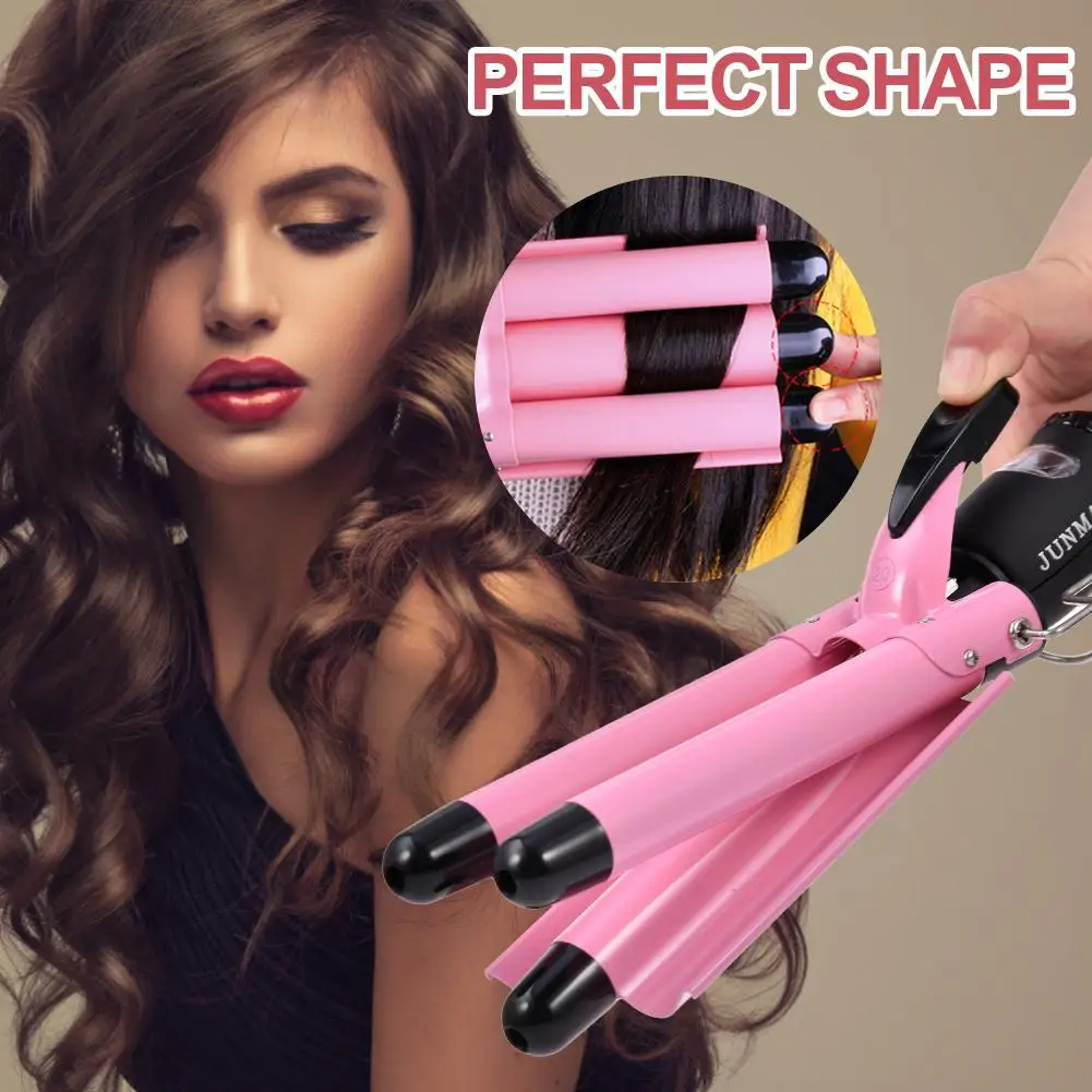 

3 Barrels Electric Curling Hair Curling Iron Automatic Perm Splint Ceramic Hair Curler Hair Waver Curlers Styling Tools