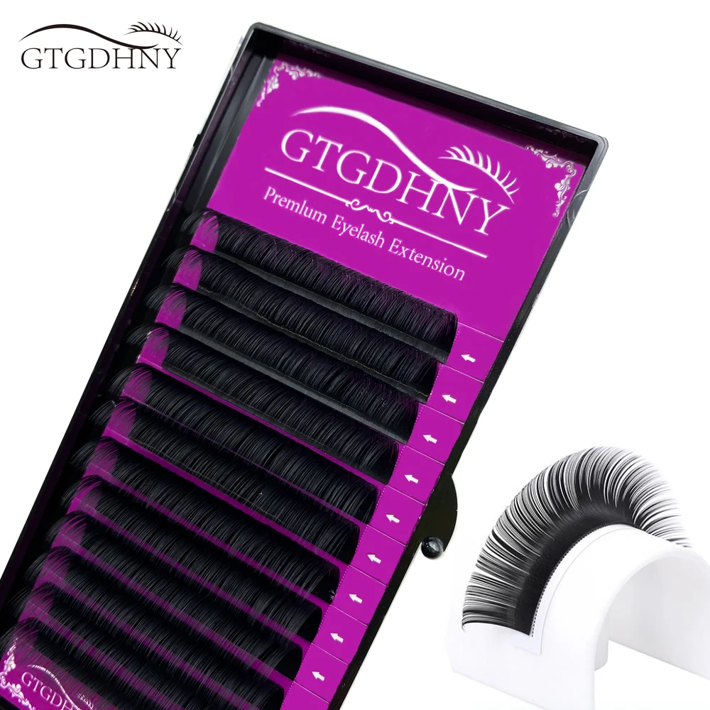 Individual Eyelash Extension Faux Mink False Eyelashes Artificial lashes For Makeup HandMade Natural Lash extension Supplies