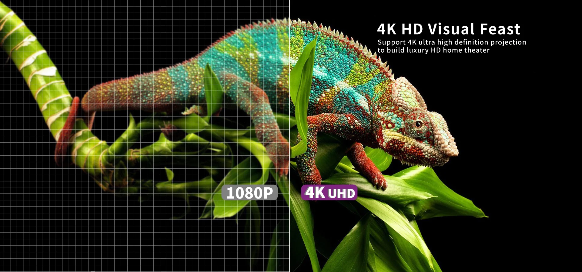 Freies Verschiffen 100 Zoll 16:9 CLR Faltbare Projektor Bildschirm Mit Ultra Kurze Werfen ALR Mit 0,6 Verstärkung Für Home Cinema – Detail 12