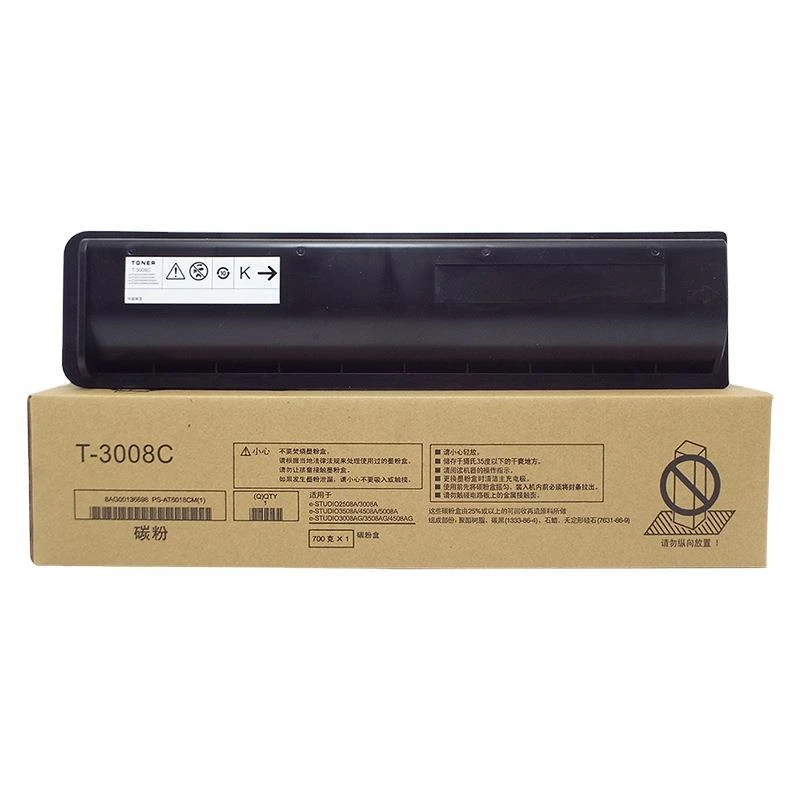 Compatible Copier Toner 2508A 3008 3008A 3508A 5008A 3008AG 3508AG 4508AG T-3008 Toner Cartridge for Toshiba