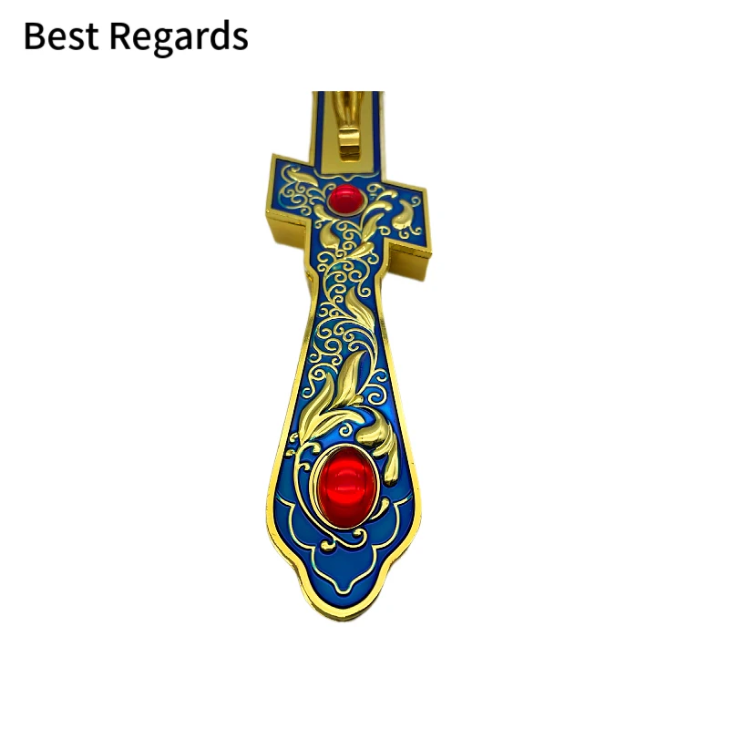 HTISOK Neues 2026 Orthodoxes Kreuz Kirchendekoration Religiöser Wandbehang Orthodoxes Segens-Brustkreuz Hängendes Kreuz Geschenk – Detail 4