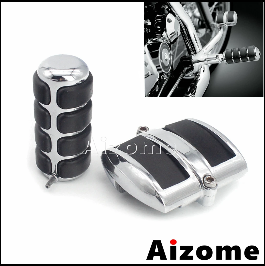 

Motorcycle Gear Shift Lever Peg Brake Pedal Cover For Harley Dyna Sportster XL Yamaha V-Star 650 950 XVS V-Max V-Star 1100 1300