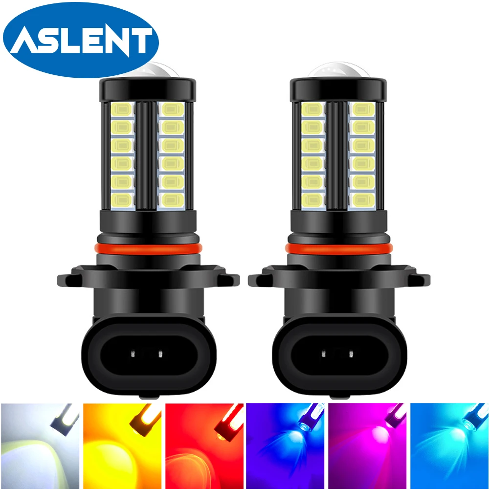 

2X H11 LED Fog Light Bulbs H8 H9 H16 JP LED 9005 9006 6000k White 3000k Yellow 8000K Ice Blue Car Driving lights Auto Lamp