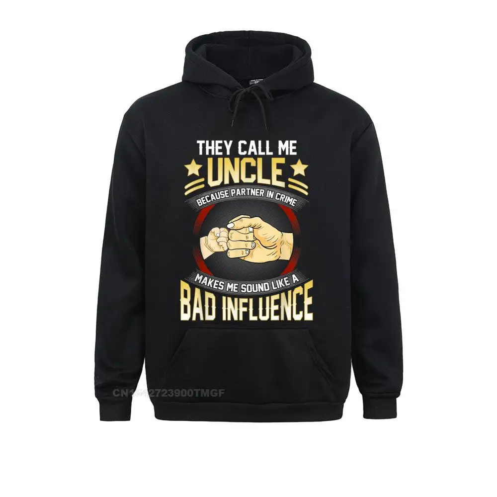 

Mens They Call Me Uncle Because Partner In Crime Fathers Day Hoodies Summer/Fall Men Sweatshirts Printing Clothes New Fashion