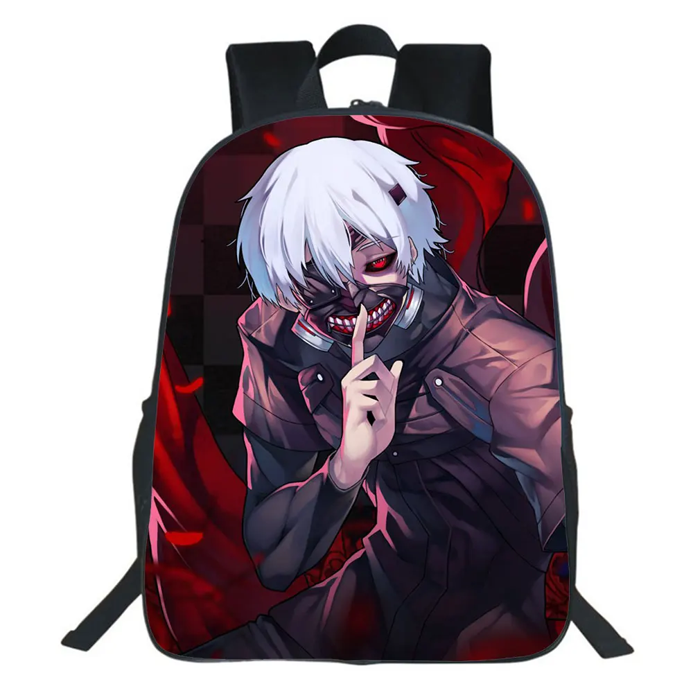 Japanese Anime Tokyo Ghoul Backpack School Bag for Girls Boys Children Women Men Teens Laptop Travel Rucksack Hot sale Mochilas